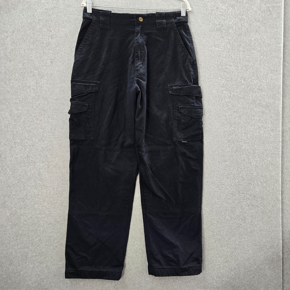 Tru SPec Men Pants 32x32 Black Cargo Pockets Utility Work Wear Heavyweight